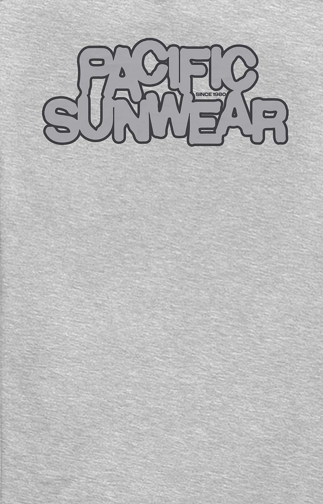 Gray Pacific Sunwear 1980 Logo T-Shirt