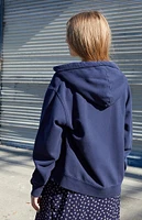 John Galt Blue Full Zip Hoodie