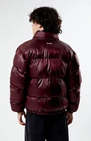 PacSun Burgundy Puffer Jacket