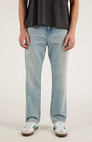 PacSun Cade Stretch Straight Jeans Light Indigo