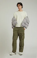Pacsun Olive Ripstop Baggy Cargo Pants