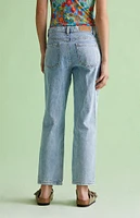 PacSun Kids Light Indigo '90s Straight Leg Jeans