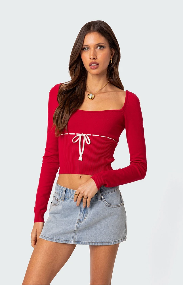 Natasha Knit Top