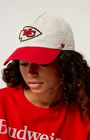 47 Brand Kansas City Chiefs Sidestep Clean Up Dad Hat