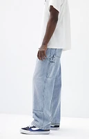 PacSun Light Indigo Baggy Carpenter Jeans