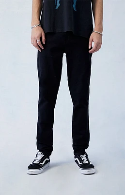 PacSun High Stretch Black Stacked Skinny Jeans