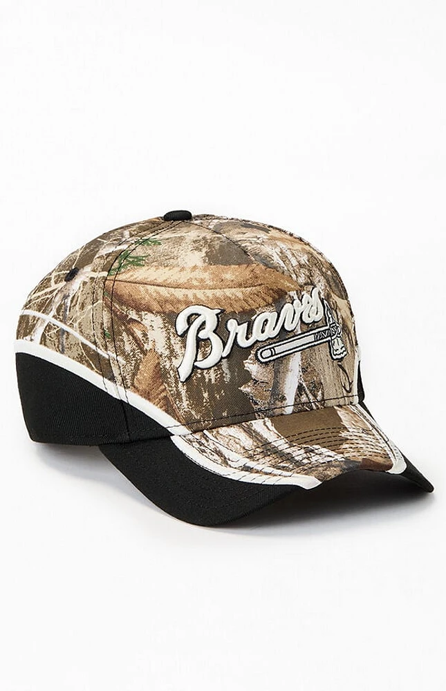 New Era Atlanta Braves Reverse Camo Panel 9FORTY Snapback Hat