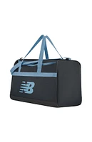 New Balance Gray & Blue Small Team Duffel Bag