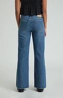 PacSun Lena Dark Indigo Low Rise Super Baggy Jeans