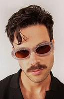 INDY Sunglasses SoHo Glitter  Oval Sunglasses