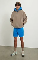 A.R.C. Blue Heavyweight Fleece Sweat Shorts