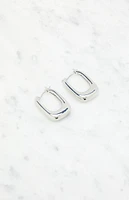 John Galt Rectangle Hoop Earrings