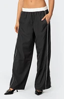 Edikted Ofir Nylon Track Pants