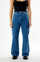 Obey Errand High Waisted Baggy Jeans