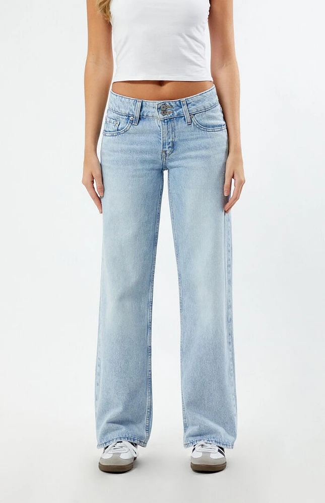 Levi's Abraided Art Superlow Loose Jeans