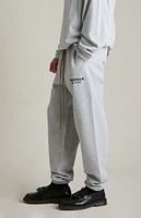 Fear of God Essentials Light Heather Grey Fleece Sweatpants