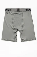 PSD Underwear Dark Gray Athletic Solid Boxer Briefs