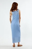 Daisy Street Mesh Layered Maxi Dress