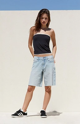 PacSun Light Indigo Baggy Jorts