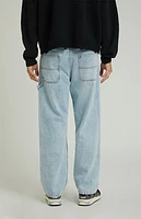 Pacsun Light Indigo Baggy Carpenter Jeans