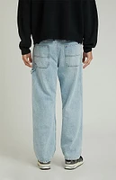 PacSun Light Indigo Baggy Carpenter Jeans