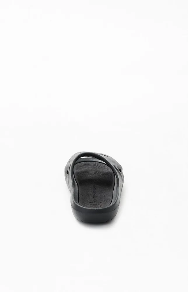 adidas Black Adicane Slide Sandals