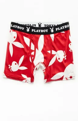 Playboy By PacSun Red Boxer Briefs