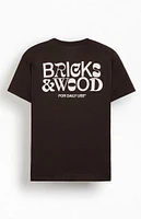 Bricks & Wood For Daily Use Logo T-Shirt