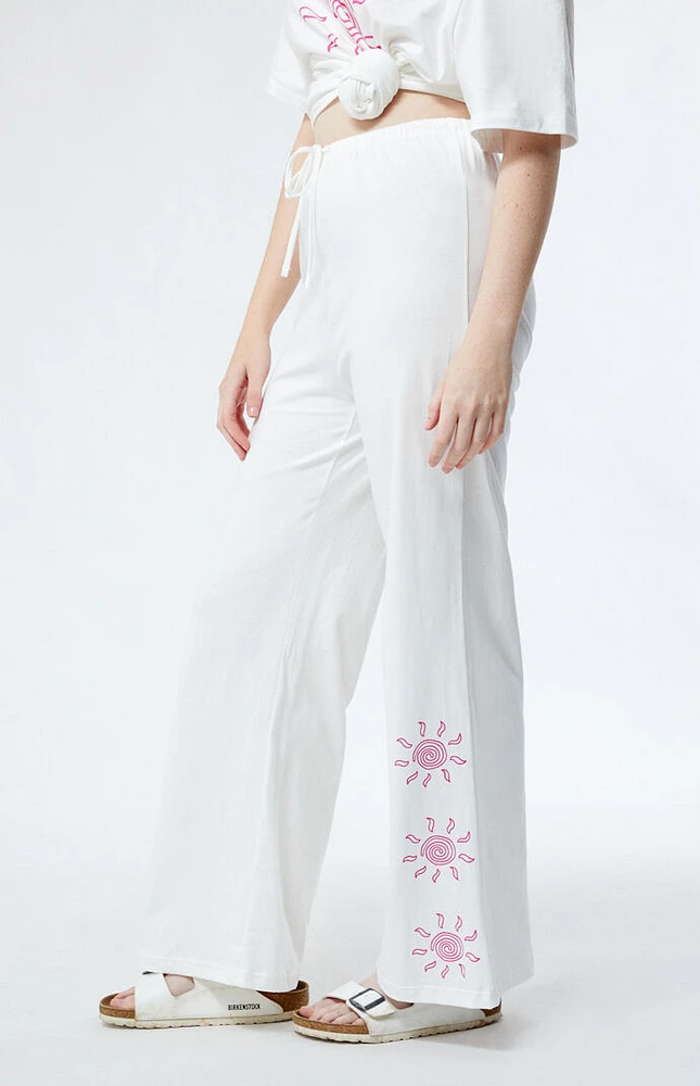 Charlie Holiday Eco Swirl Sun Flare Pants