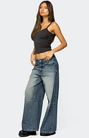 Edikted Aspyn V Neck Ribbed Tank Top