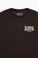 Bricks & Wood For Daily Use Logo T-Shirt