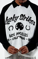 PacSun Lucky Strike Collared Sweater