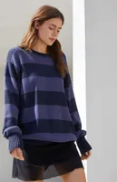 John Galt & Navy Striped Brianna Sweater