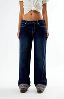 Budweiser By PacSun Camilla Low Rise Baggy Jeans