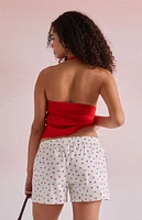 Beverly and Beck Cherry Boxer Shorts