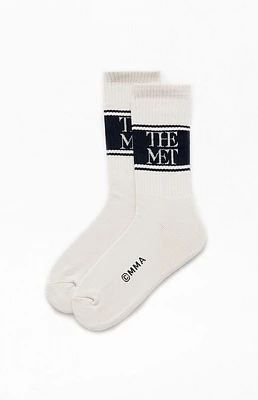 The Met x PacSun Striped Crew Socks