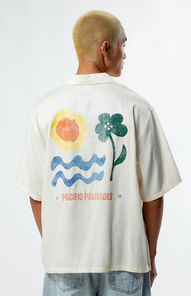 PacSun Pacific Palisades Oversized Camp Shirt