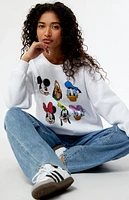 Disney Mickey And Company Crew Neck Sweatshirt