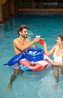 PoolCandy Stars & Stripes Floating Drink Cooler