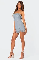 Edikted Fairy Girl Lace Mini Dress