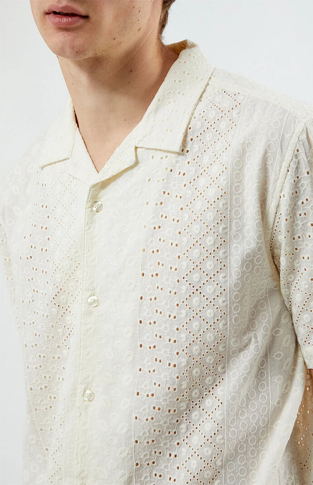 Eyelet Camp Shirt