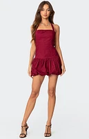 Edikted Bryn Bubble Skirt Mini Dress