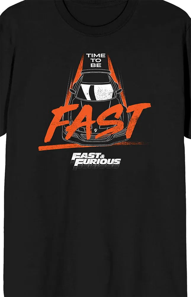 Fast & Furious Time To Be T-Shirt