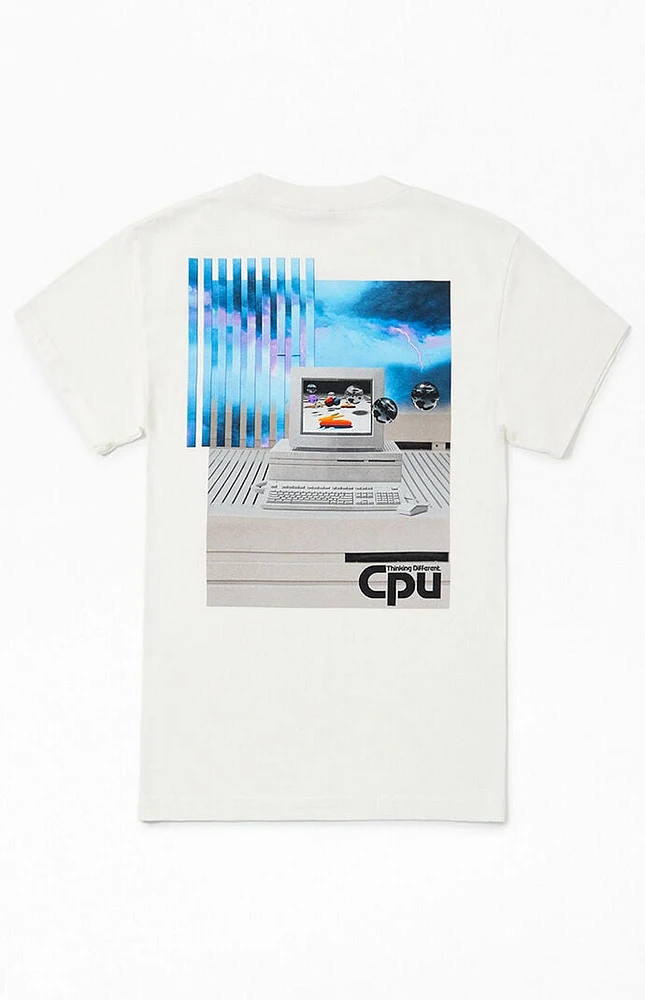 Thinking Different Off White Cosmic World Oversized T-Shirt