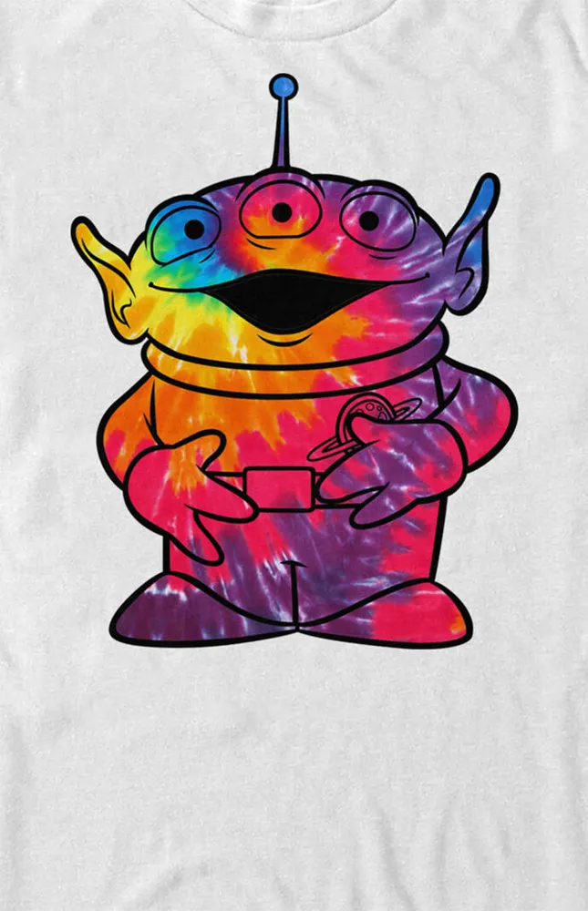 Tie Dye Alien T-Shirt