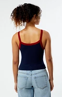 Tommy Jeans Badge Binding Tank Top