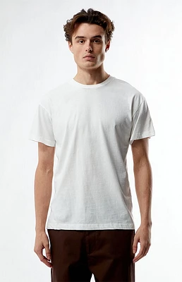 Pacsun White Solid Soft Oversized T-Shirt