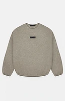 Fear of God Essentials Heather Grey Crew Neck Sweatshirt