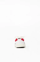 Red & White Leather Lowland CC Shoes