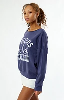 PS / LA Athletics New England off-The-Shoulder Sweatshirt